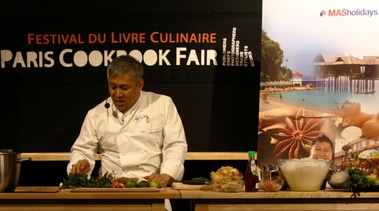 Chef Wan au festival du livre culinaire