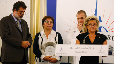 Prix du rayonnement français 2015 à Carol Duval-Leroy