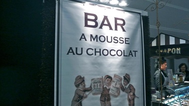Salon du Chocolat 2011 bar à mousse