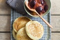 Pancakes à la vanille
